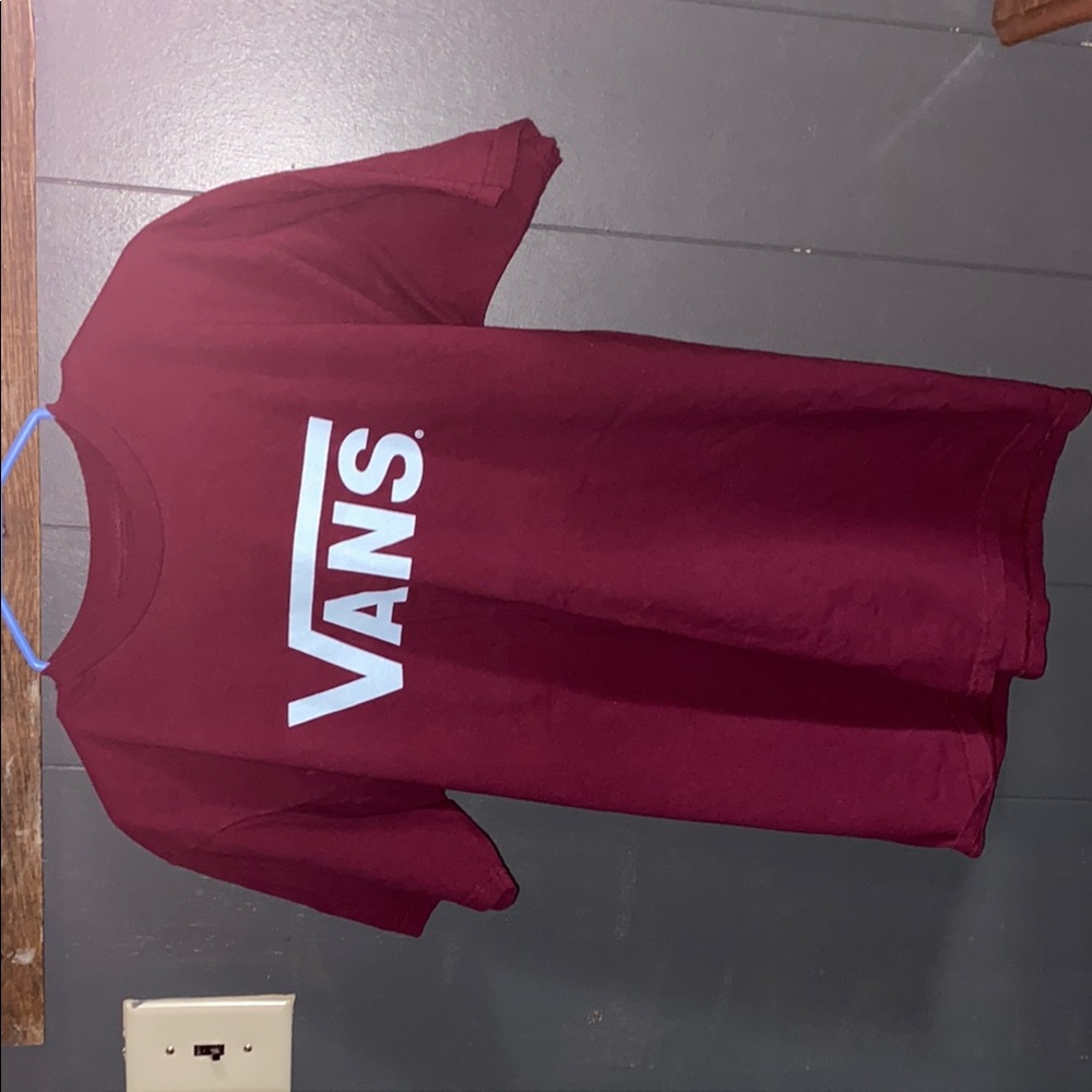 Men’s Vans Maroon T-shirt